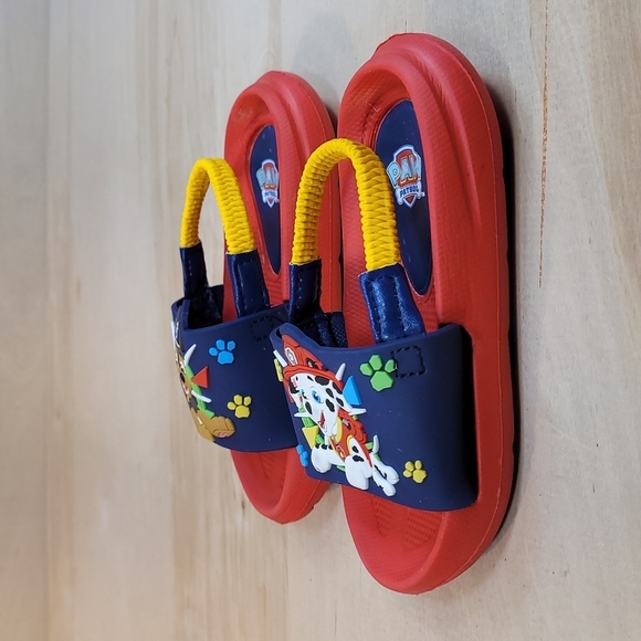 Paw Patrol Red Blue Slip-On Sandals - Picture 4 of 9